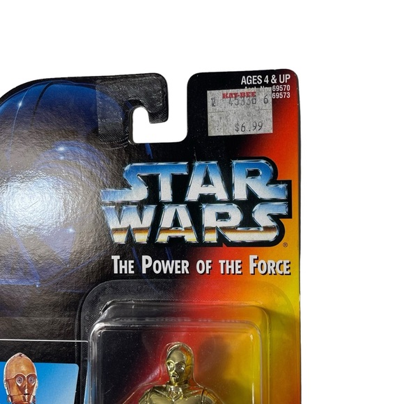 Kenner Star Wars The Power Of The Force C-3PO Realistic Metalized Body 1995 - Picture 6 of 16